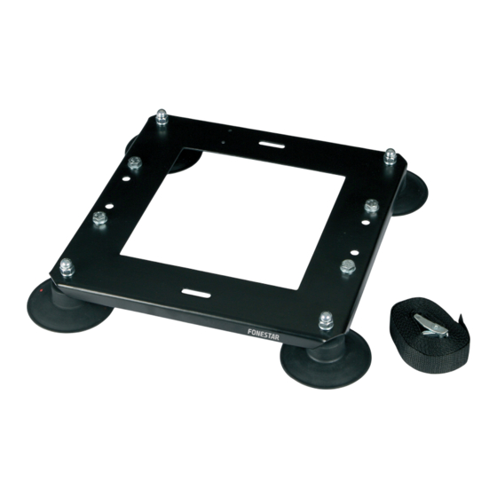 FONESTAR SAV-4 Guía Rápida