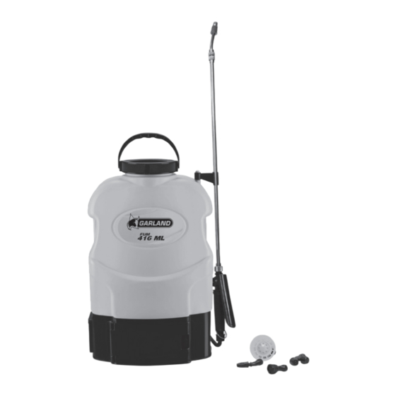 Garland FUM 416 ML-V20 Manual De Instrucciones