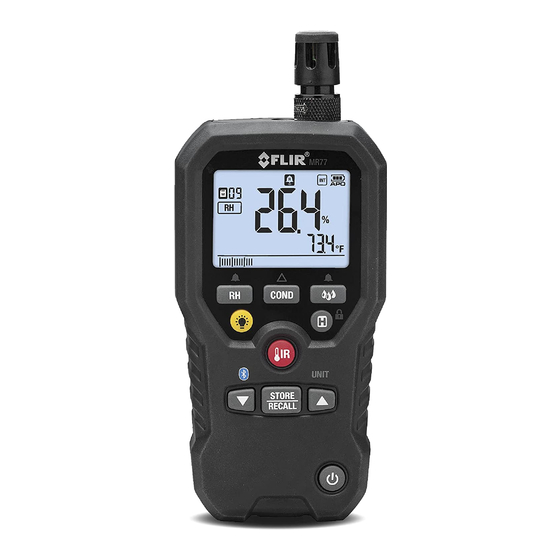 flir MR77 Manual Del Usuario