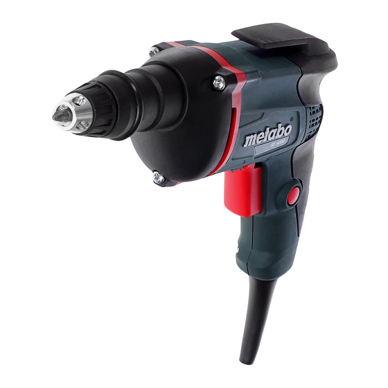 Metabo SE 4000 Manual Original