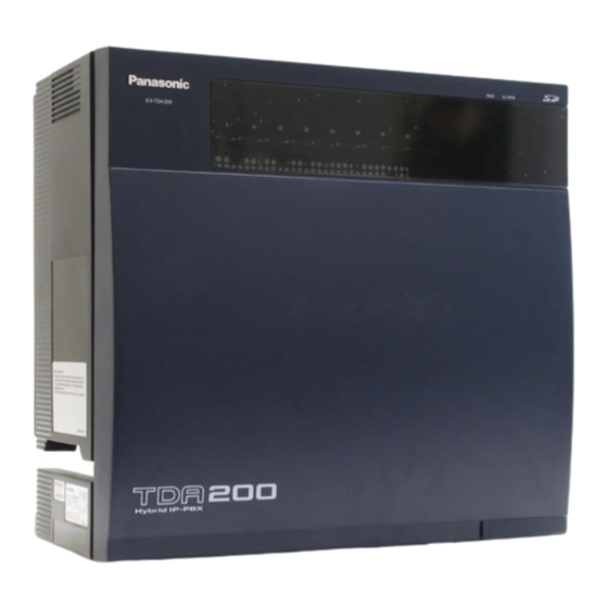 Panasonic KX-TDA30 Guía De Funciones