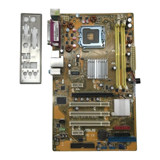 Asus P5LD2-X/GBL Manual Del Usuario