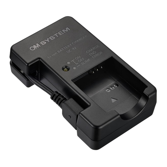 OM SYSTEM UC-92 Instrucciones