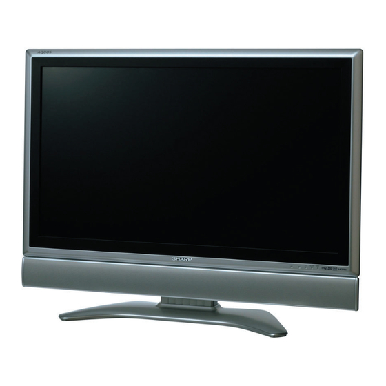 Sharp LC-32GD9E Manual De Manejo