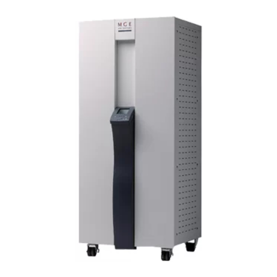 MGE UPS Systems Galaxy 3000 Manual Del Usuario