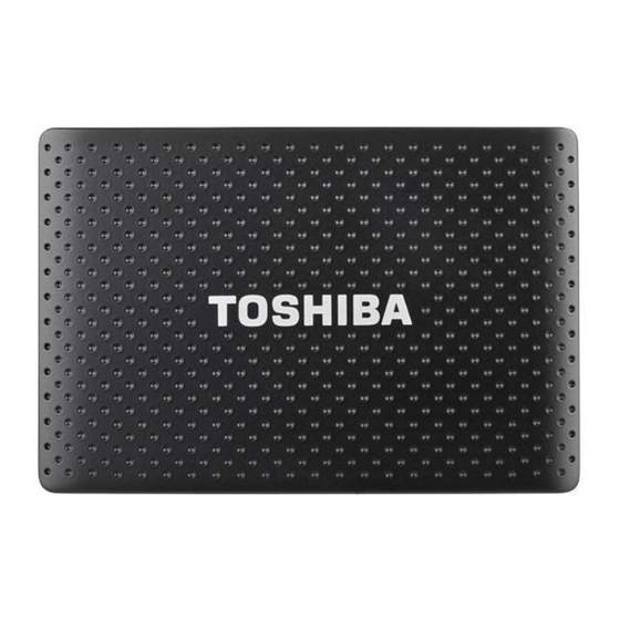 Toshiba STOR.E PARTNER 2.5 Manual De Usuario