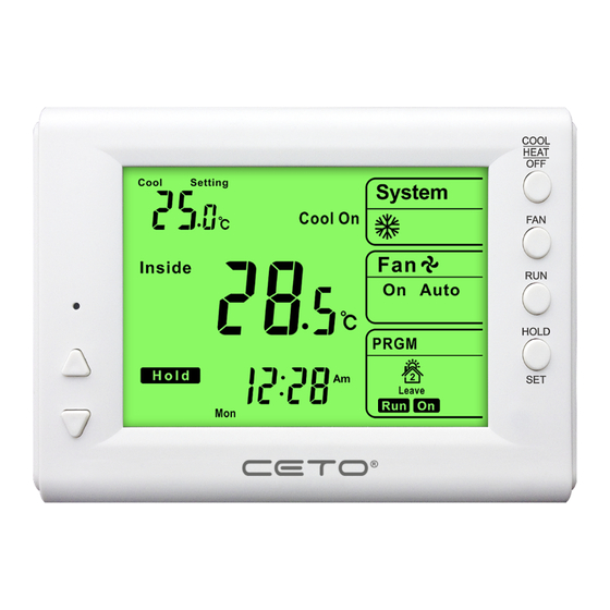 Ceto CX024-DP2 Manual De Instalación