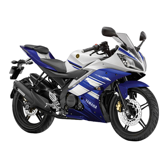 Yamaha YZF-R15 Manuales