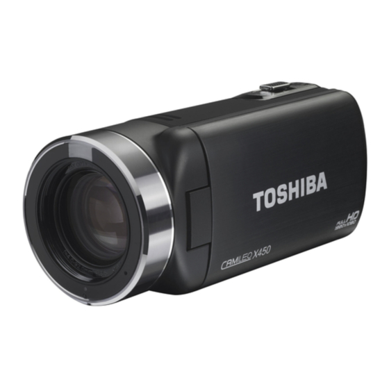 Toshiba CAMILEO X450 Manual Del Usuario