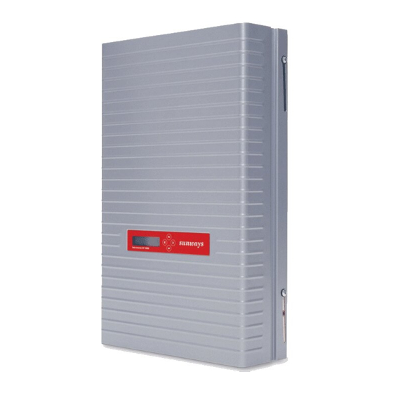 Sunways NT 6000 Guia Del Usuario