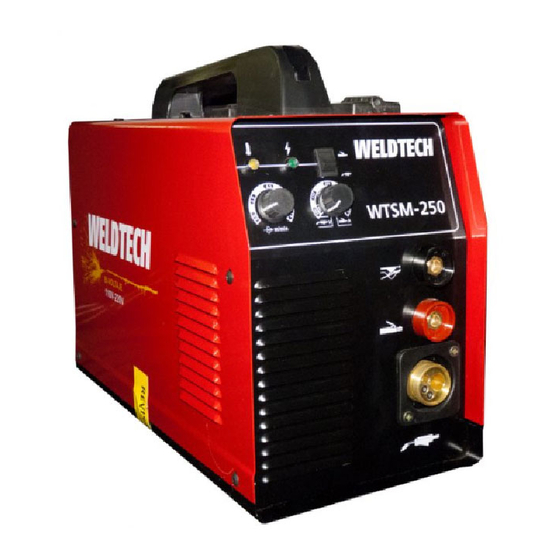 WELDTECH WTSM-250 Manuales