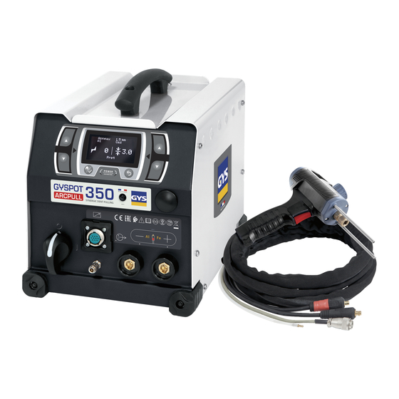 GYS ARCPULL 350 Manual De Usuario