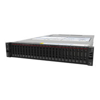 Lenovo ThinkSystem SR650 Inicio Rápido