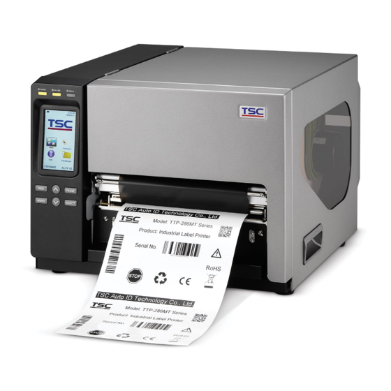 TSC TTP-286MT Manual Del Usuario