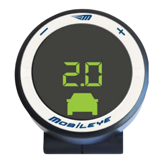 Mobileye C2-270 Manual Del Usuario