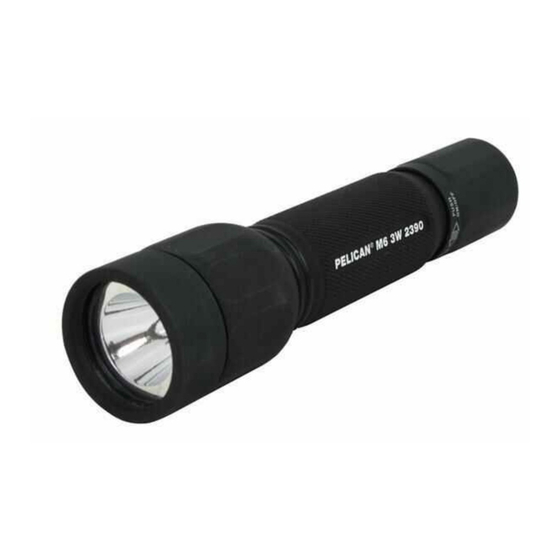 PELI M6 2390 LED 3W Manual De Instrucciones