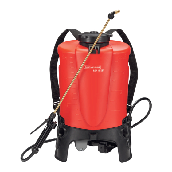 Birchmeier REA 15 AZ1 Instrucciones De Uso