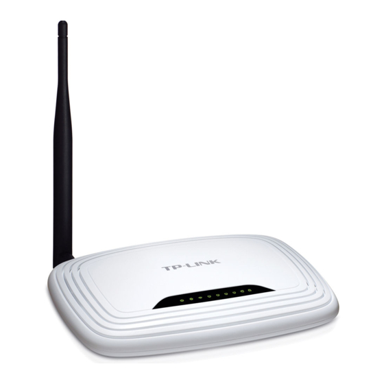 TP-Link TL-WR740N Guía De Instalación Rápida