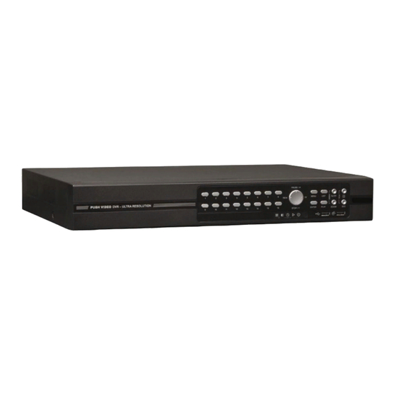 Velleman DVR16H3 Guía Rápida