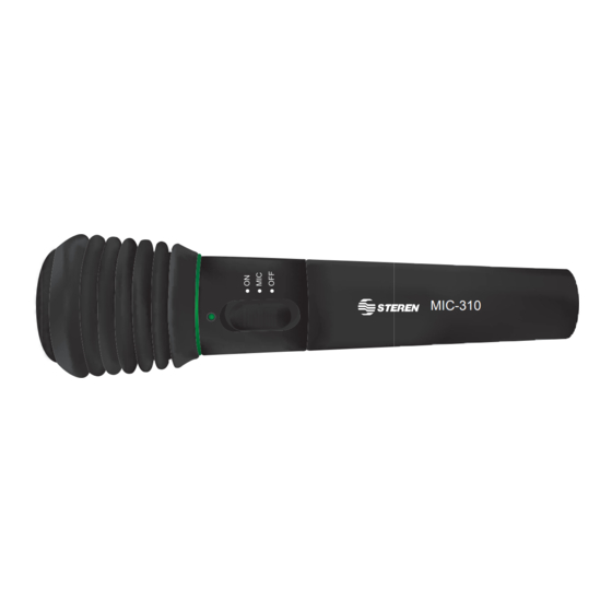 Steren MIC-310 Manual De Instrucciones