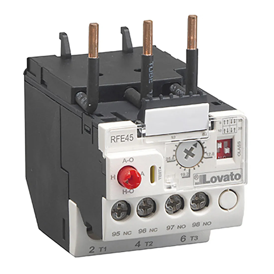 LOVATO ELECTRIC RFE45 Guia De Inicio Rapido