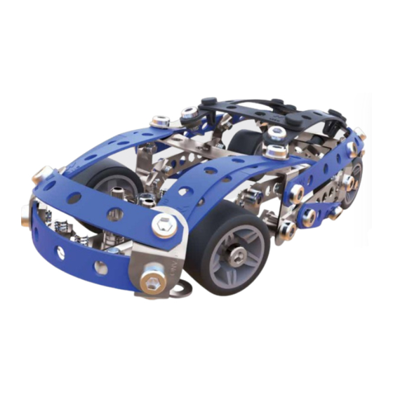 Meccano RACE CARS COURSE AUTOMOBILE Instrucciones De Construcción