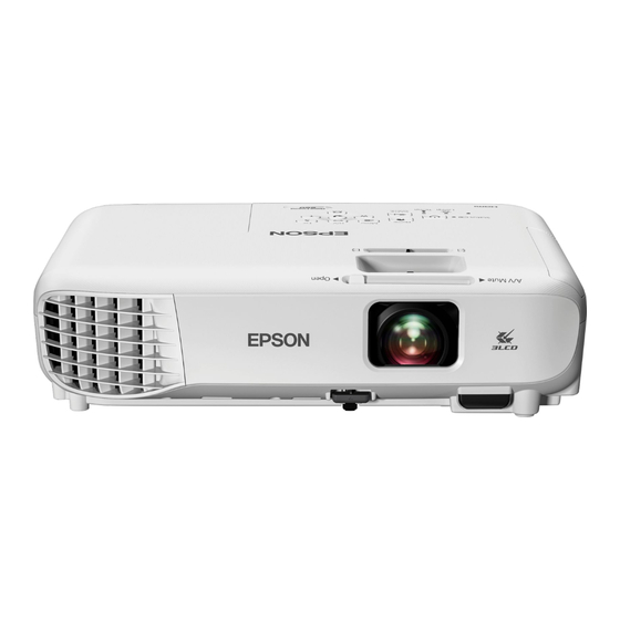 Epson Home Cinema 660 Manual Del Usuario