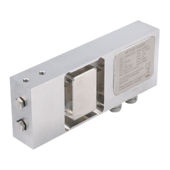 Mettler Toledo SLP85 D Serie Manual De Usuario