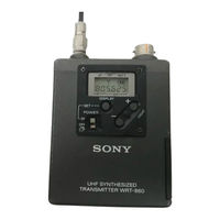Sony WRT-860A Manual De Instrucciones