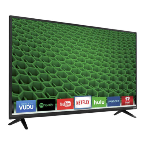 Vizio D48-D0 Guia De Inicio Rapido