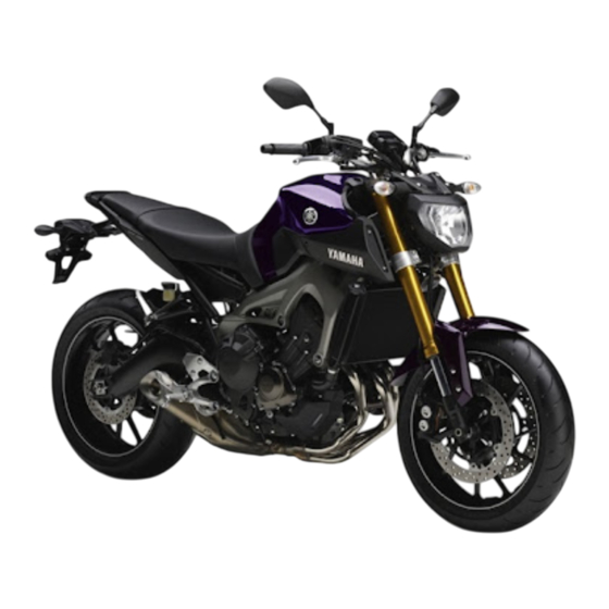 Yamaha MT09 2014 Manual De Montaje