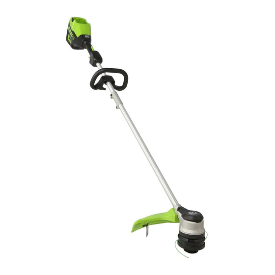 GreenWorks ST60L02 Manual Del Operador