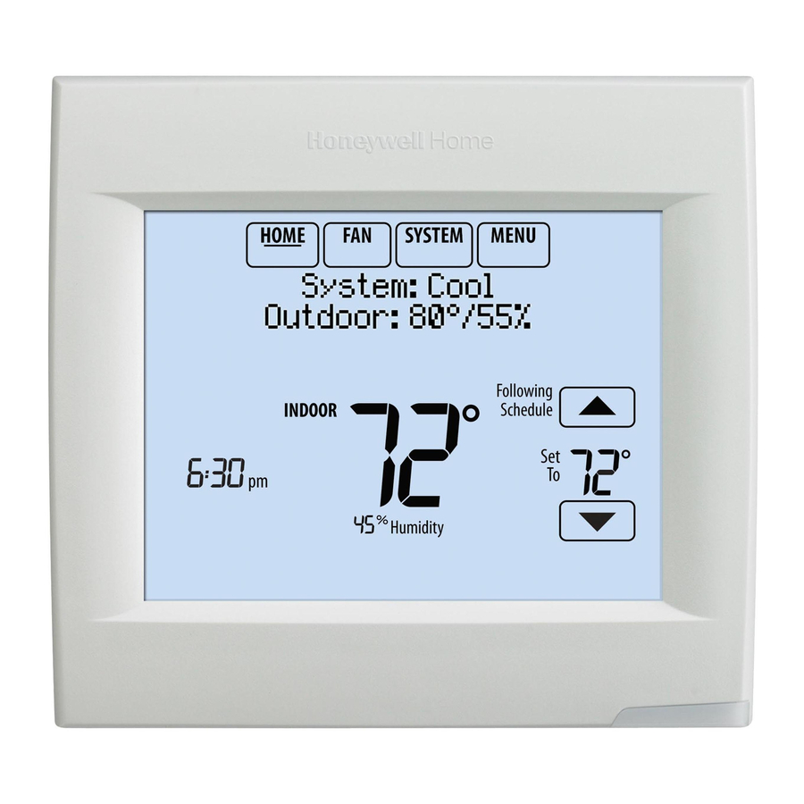 Honeywell VisionPRO Serie Guia De Instalacion