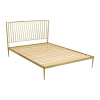 West Elm Stella Metal Bed Instrucciones De Ensamblaje
