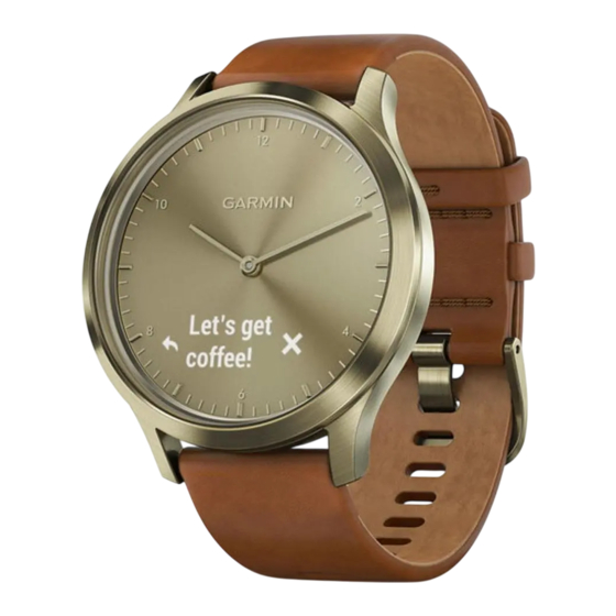Garmin VÍVOMOVE HR Manual Del Usuario