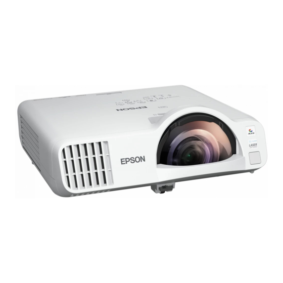 Epson PowerLite EB-L200SX Manual Del Usuario