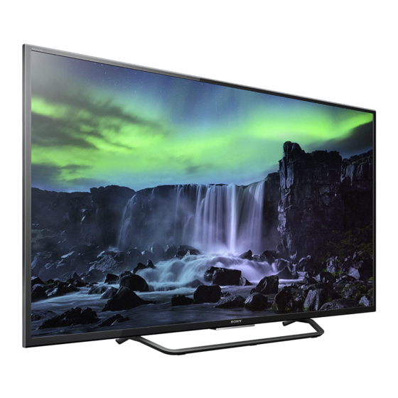 Sony BRAVIA KD-55X8005C Guía De Referencia