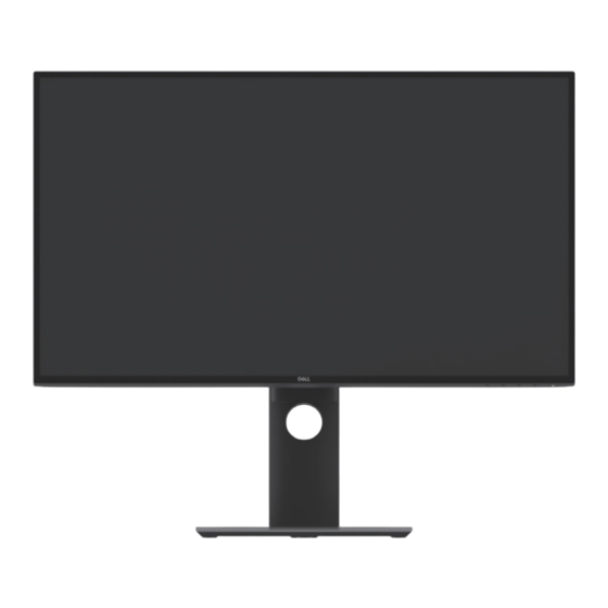 Dell UltraSharp 27 Guia Del Usuario