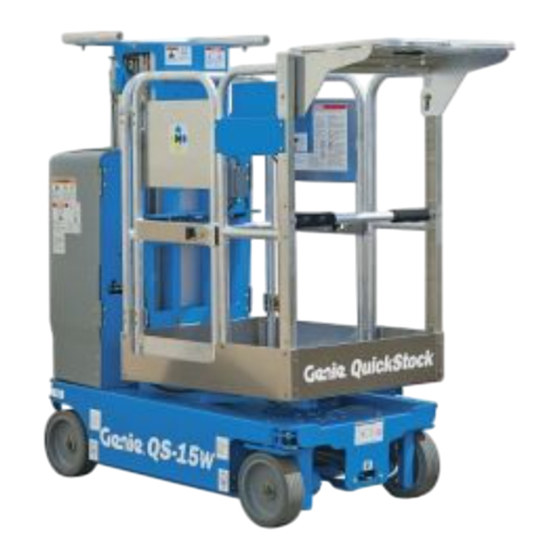 Genie QS-12W Manual Del Operario
