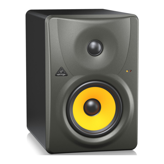 Behringer TRUTH B1030A Instrucciones De Seguridad/Manejo