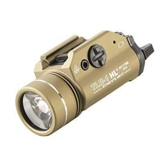 StreamLight TLR-1 Serie Manuales