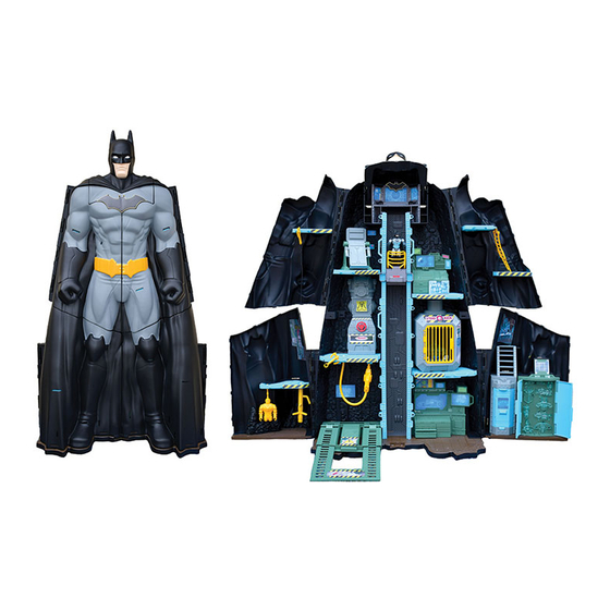 Spin Master Batman Bat-Tech Batcave Transforming Playset Manual De Instrucciones