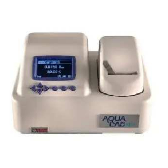 Decagon Devices AquaLab 4TE Serie Manual De Usuario
