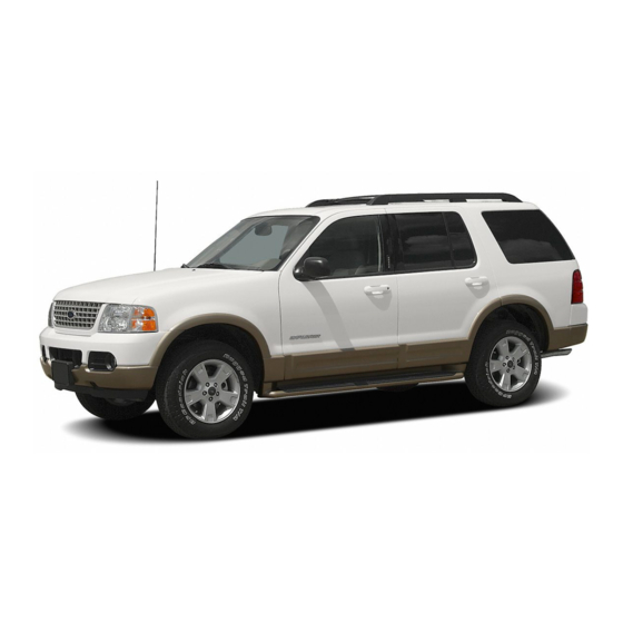 Ford Explorer 2005 Manuales