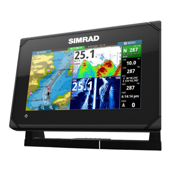 Simrad GO5 XSE Manuales