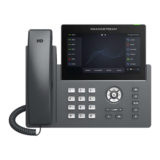 Grandstream GRP2670 Guía De Instalación Rápida