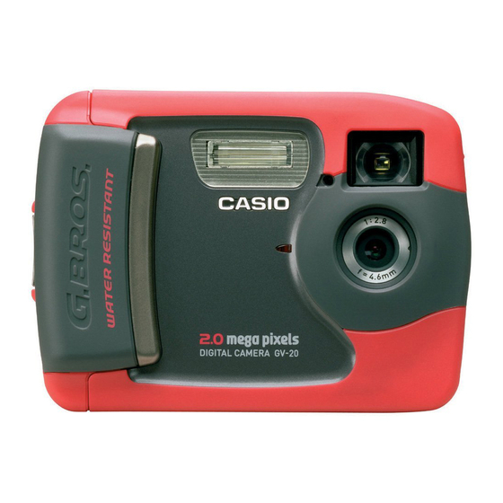 Casio GV-20 Guia Del Usuario