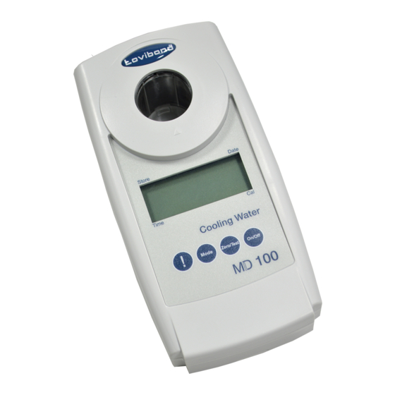 Lovibond Tintometer MD100 Manual De Instrucciones