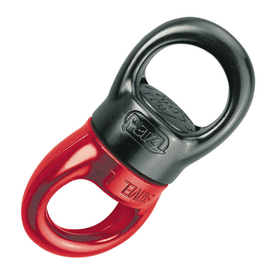 Petzl SWIVEL L Guia De Inicio Rapido