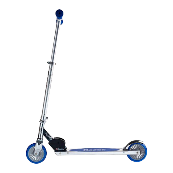 Razor A125 Manual De Instrucciones